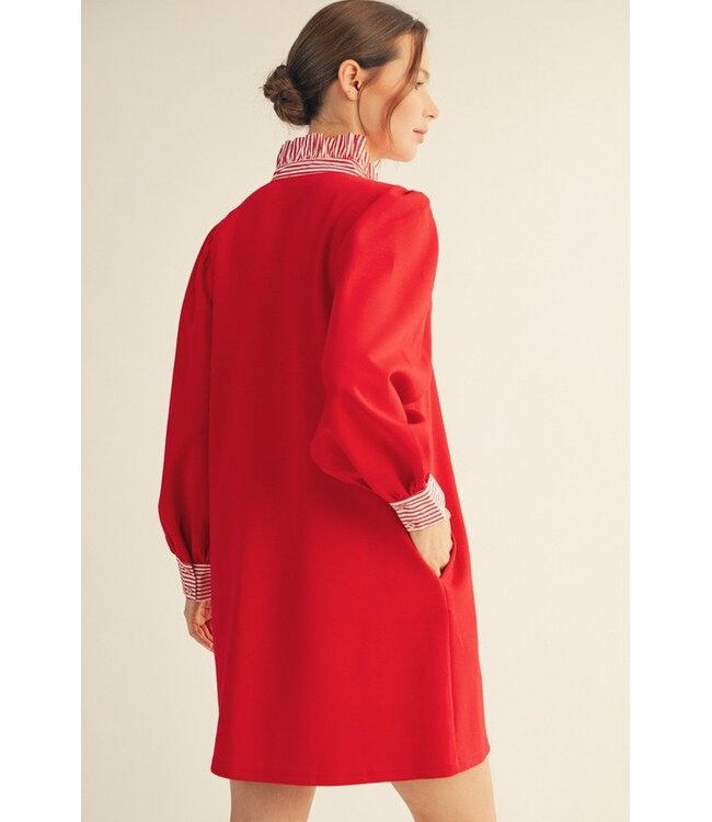 Holly Red Shift Dress