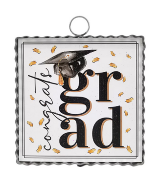 Mini Congrats Grad Print