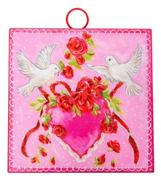 Mini Love Doves Print