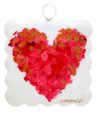 Mini Scallop Heart of Gold Print