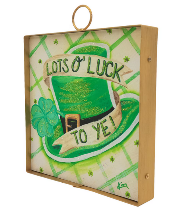 Round Top Mini Lots O' Luck Print