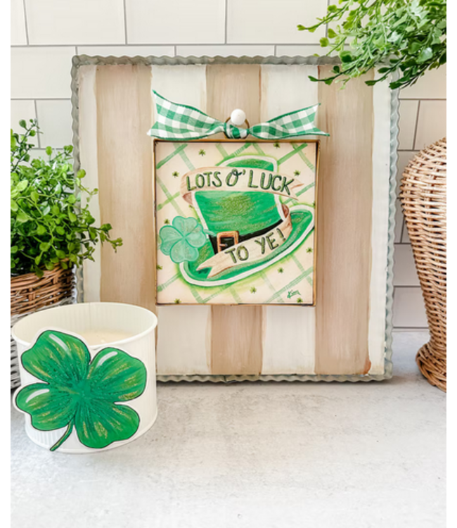 Round Top Mini Lots O' Luck Print