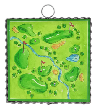 Mini Golf Course Print