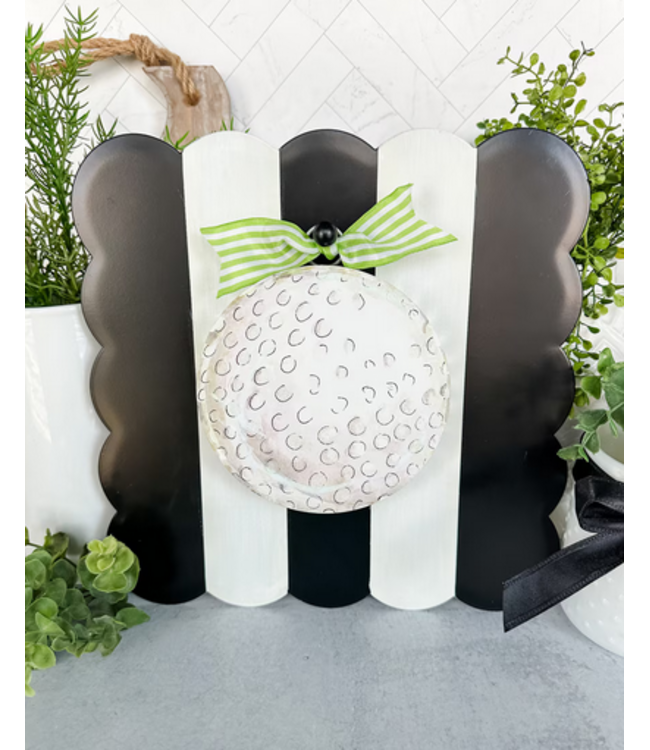 Round Top Mini Golf Ball Charm