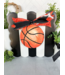 Round Top Mini Basketball Charm