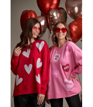 Valentine Sparkle Sweatshirt