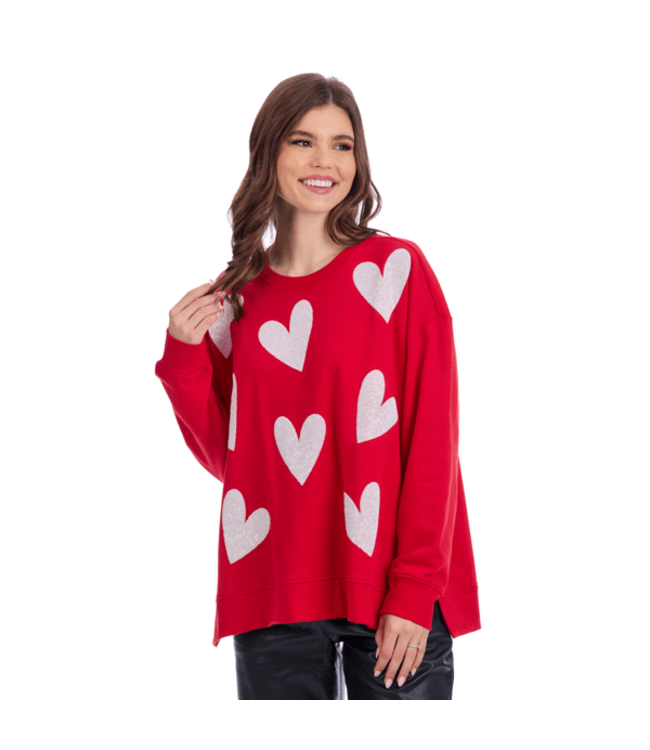 Valentine Sparkle Sweatshirt