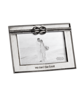 Tied The Knot Wedding Frame