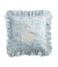 Square Toile Bunny Pillow
