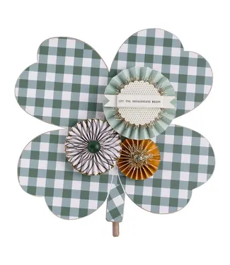Plaid Shamrock Topper