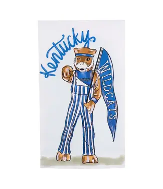 Kentucky Mascot Tea Towel