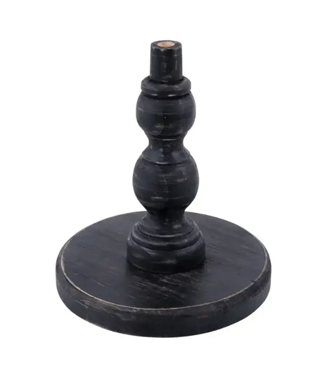 Glory Haus Black Wood Base