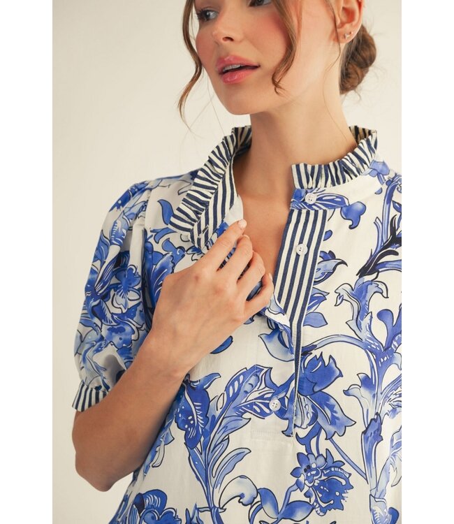 Mary Kate Royal Floral Dress