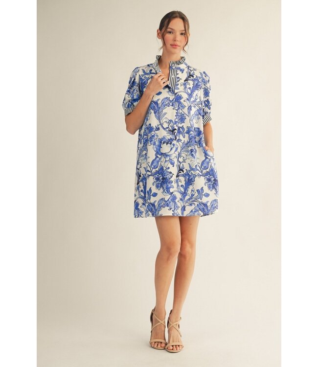 Mary Kate Royal Floral Dress