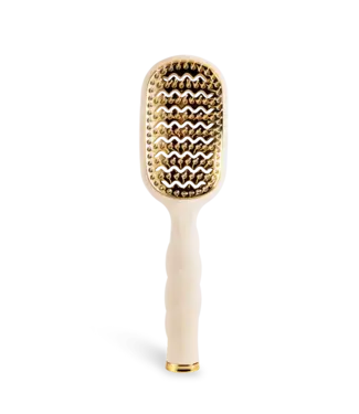 Teleties Tan Vented Hair Brush