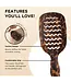 Teleties Tortoise Vented Hair Brush