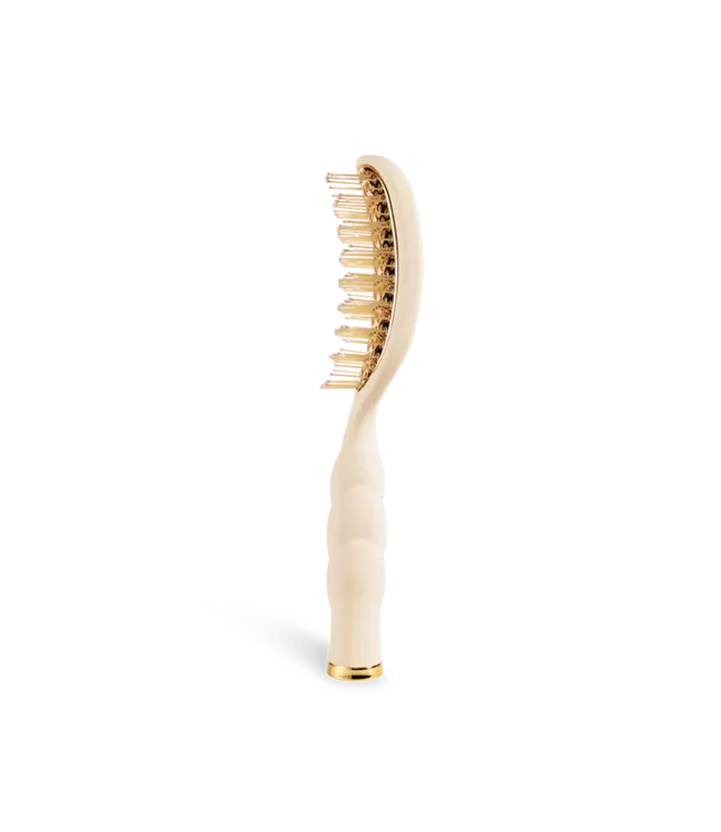 Teleties Tan Vented Hair Brush