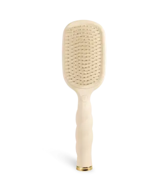 Teleties Tan Detangler Hair Brush for Thick Hair