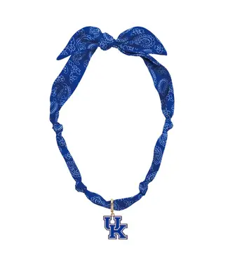 Kentucky Wildcats Logo Bandana Scarf Necklace