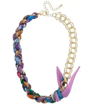 Noelle Chain Scarf Necklace