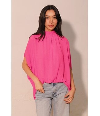 Tyche Amy Hot Pink Caftan Top