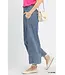 Karen Light Denim Wide Leg Pants