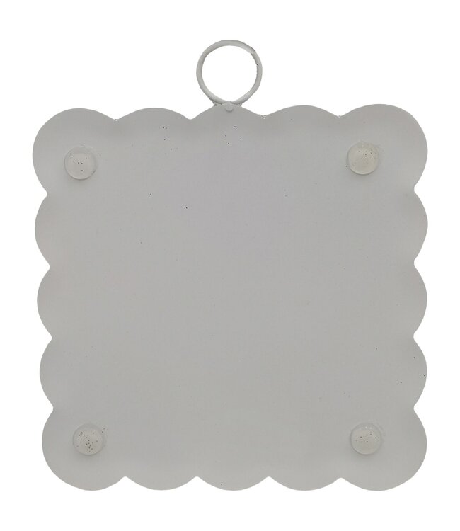 Round Top Mini Scallop Bunny in Teacup Print