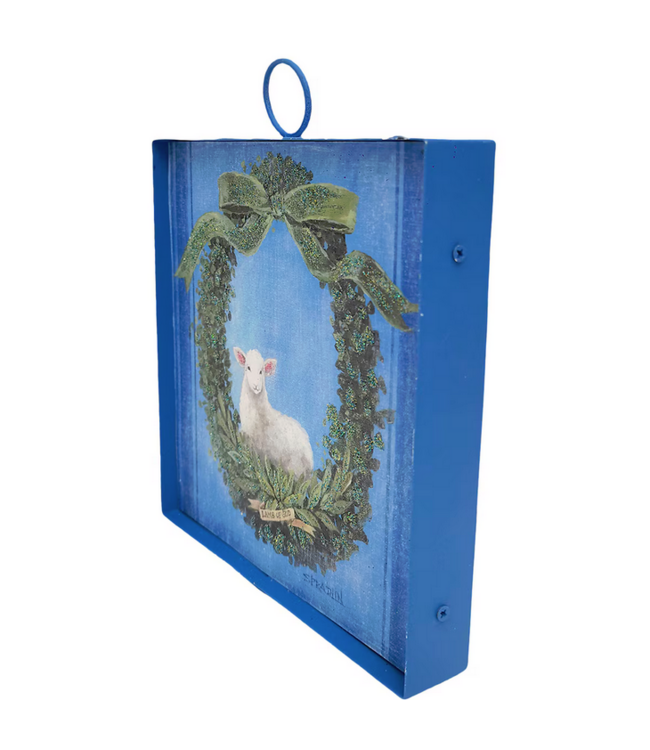 Round Top Mini Lamb of God Print