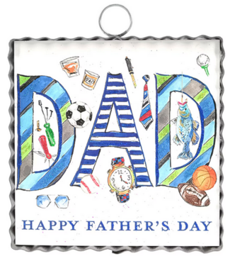 Mini "Happy Fathers Day" Print