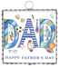 Round Top Mini "Happy Fathers Day" Print