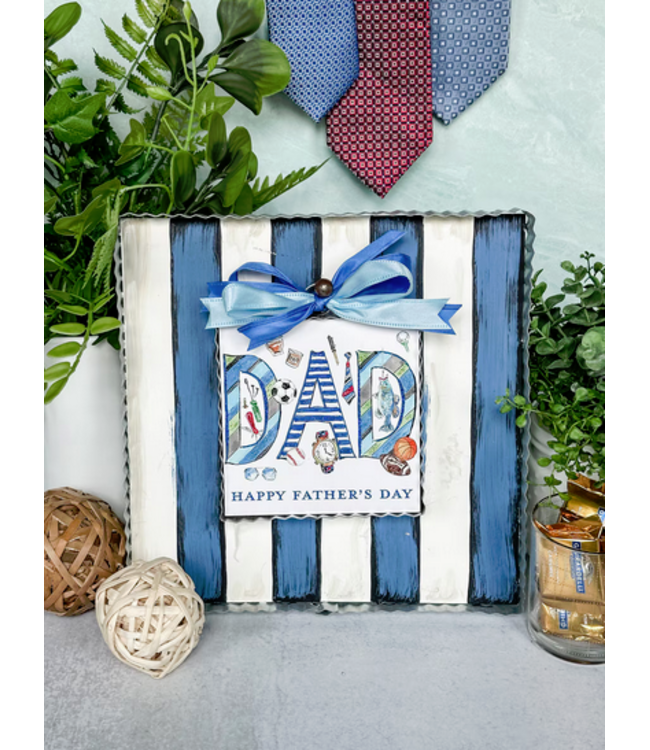 Round Top Mini "Happy Fathers Day" Print