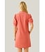 Suzy Coral Scuba Dress