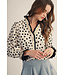Scarlett Ivory Polka Dot Blouse