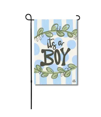 DK Designs Georgia It's a Boy Garden Glam Flag