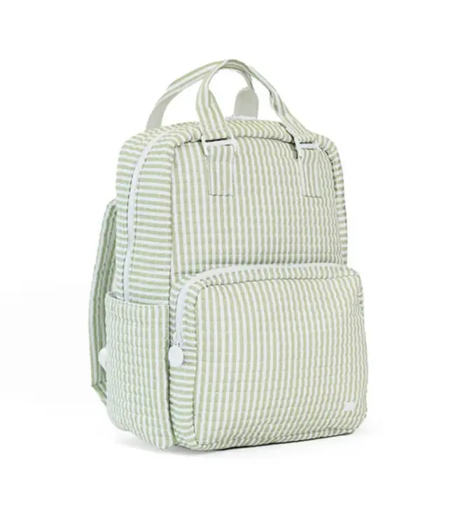 Sage Pimlico Stripe Quilted All You Need Bag