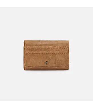 Hobo Hobo Jill Trifold Wallet Whiskey