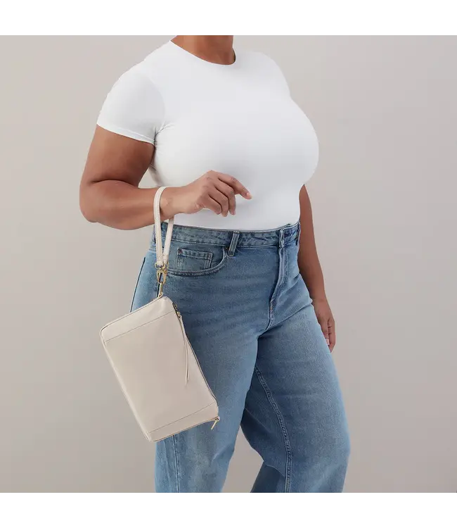 Hobo Darcy Carry-All Crossbody Pale Flax