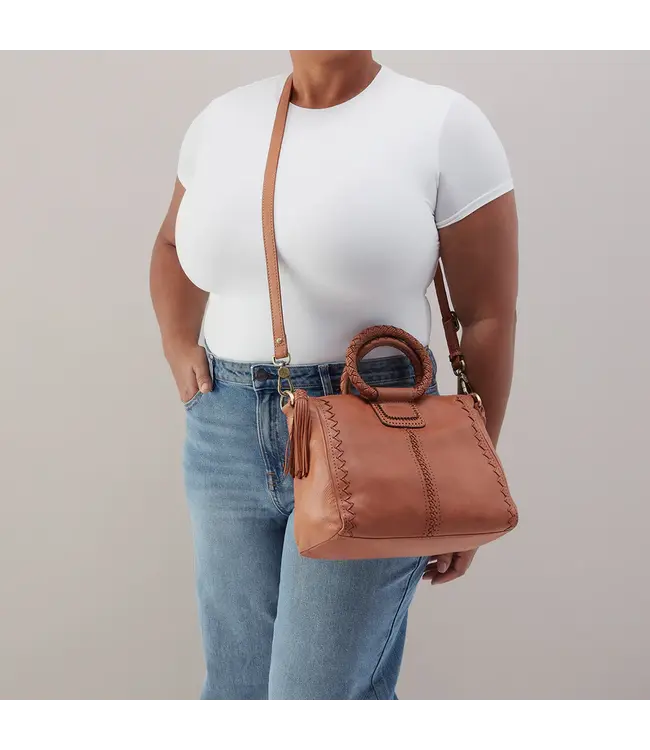 Hobo Sheila Medium Satchel Harvest Wheat