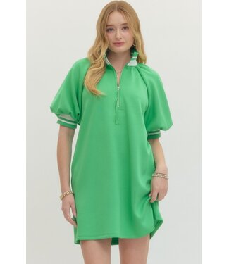 Entro Annette Green Dress