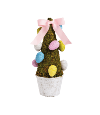 Large Moss Easter Egg Tree