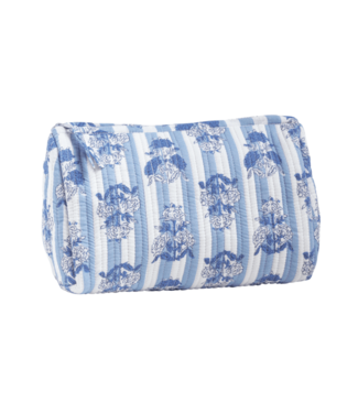 Blue Cornflower Cosmetic Case