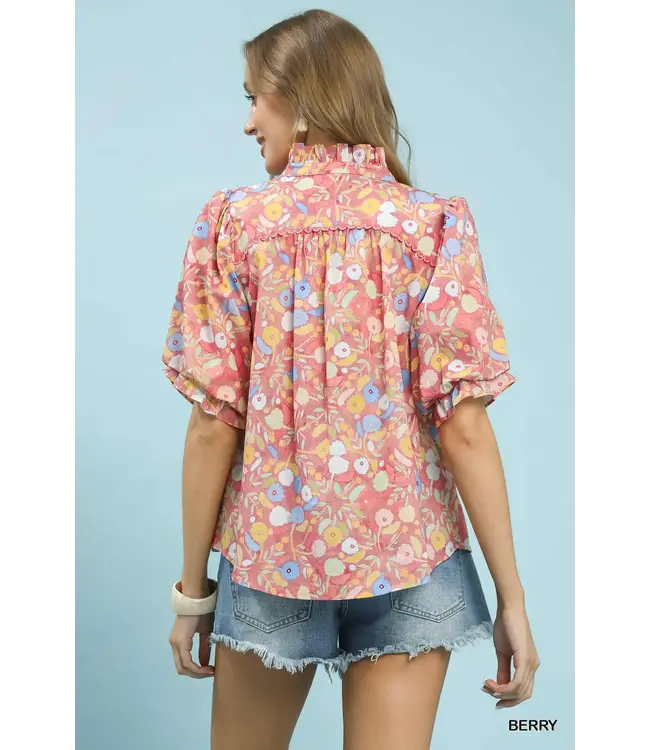 Lydia Berry Floral Top