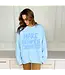 Make Heaven Crowded Puff Sweatshirt
