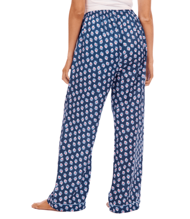 Navy Floral Pajama Pants