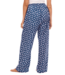 Navy Floral Pajama Pants