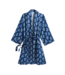 Navy Floral Robe