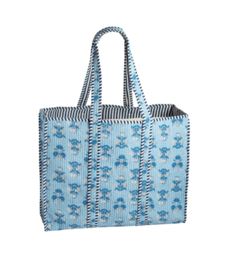 Blue Cornflower Tote