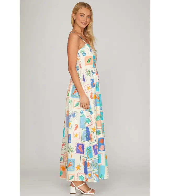 Brandy Blue Beach Day Maxi Dress