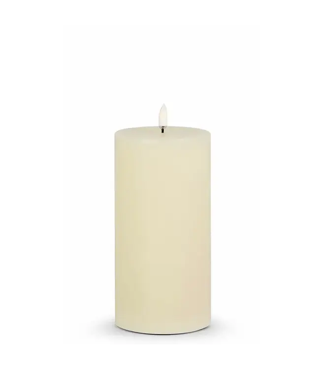 Ivory Pillar Candle 3.5 x 7"