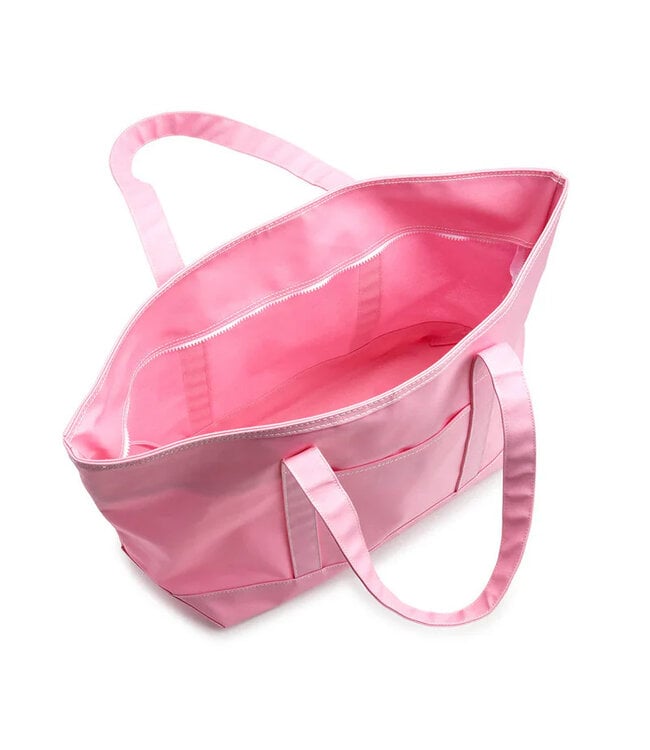 Peony Coated Canvas Maxi Tote Bag